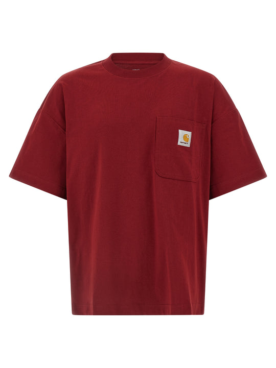 Work Pocket T-Shirt Red