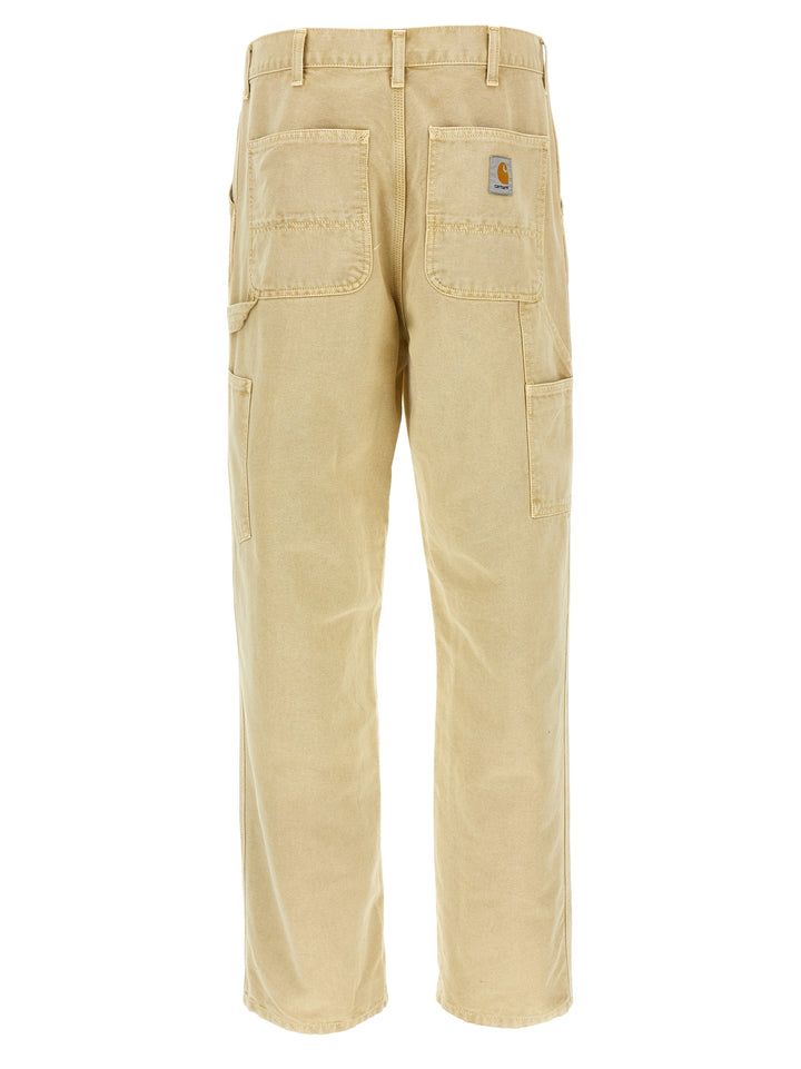 Carhartt Wip Single Knee Pants - Beige | 21af25789d68105f02dab18d46411c21d2136f2d