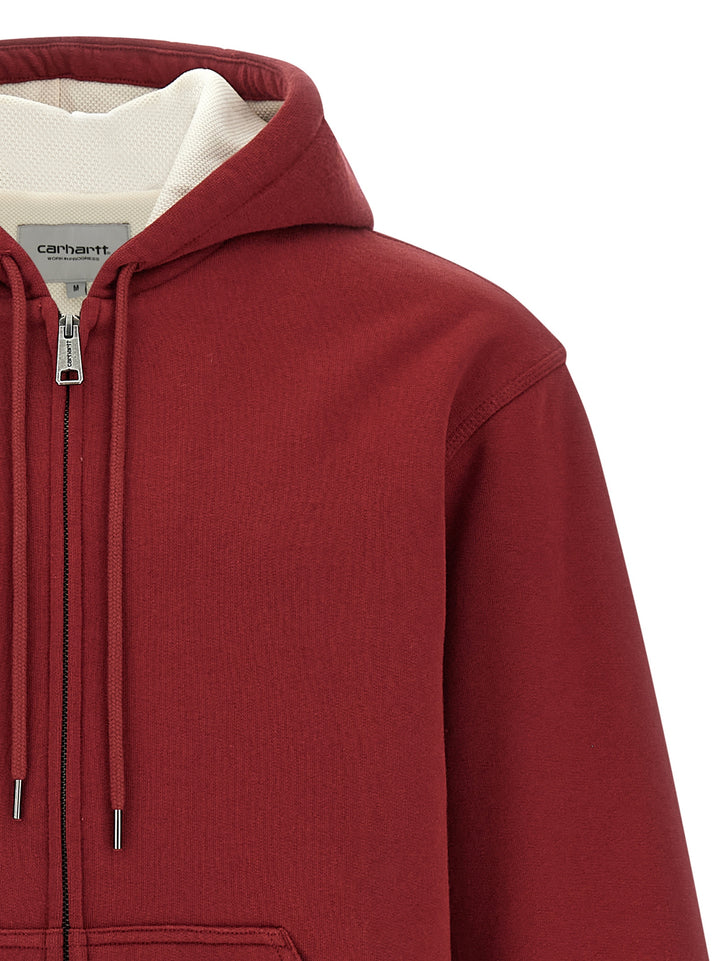 Carhartt Wip Active Sweat Sweatshirt - Red | a14dc894aa985f101b5b063dc57b3ae2b7beb58e