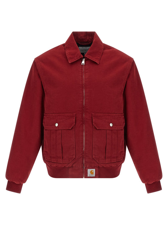 Stanton Puffer Jackets Red