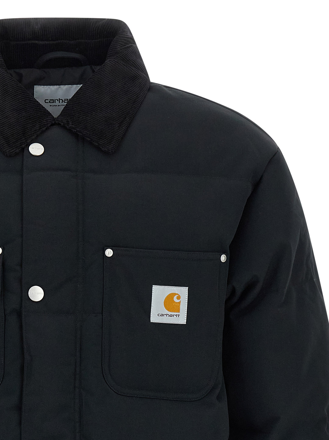 Carhartt Wip Rayler Puffer Jackets - Black | 6b1abf9c4ff990ddab62d7fe7009f750a4c2db11
