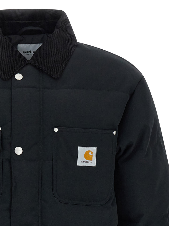 Carhartt Wip Rayler Puffer Jackets - Black | 6b1abf9c4ff990ddab62d7fe7009f750a4c2db11