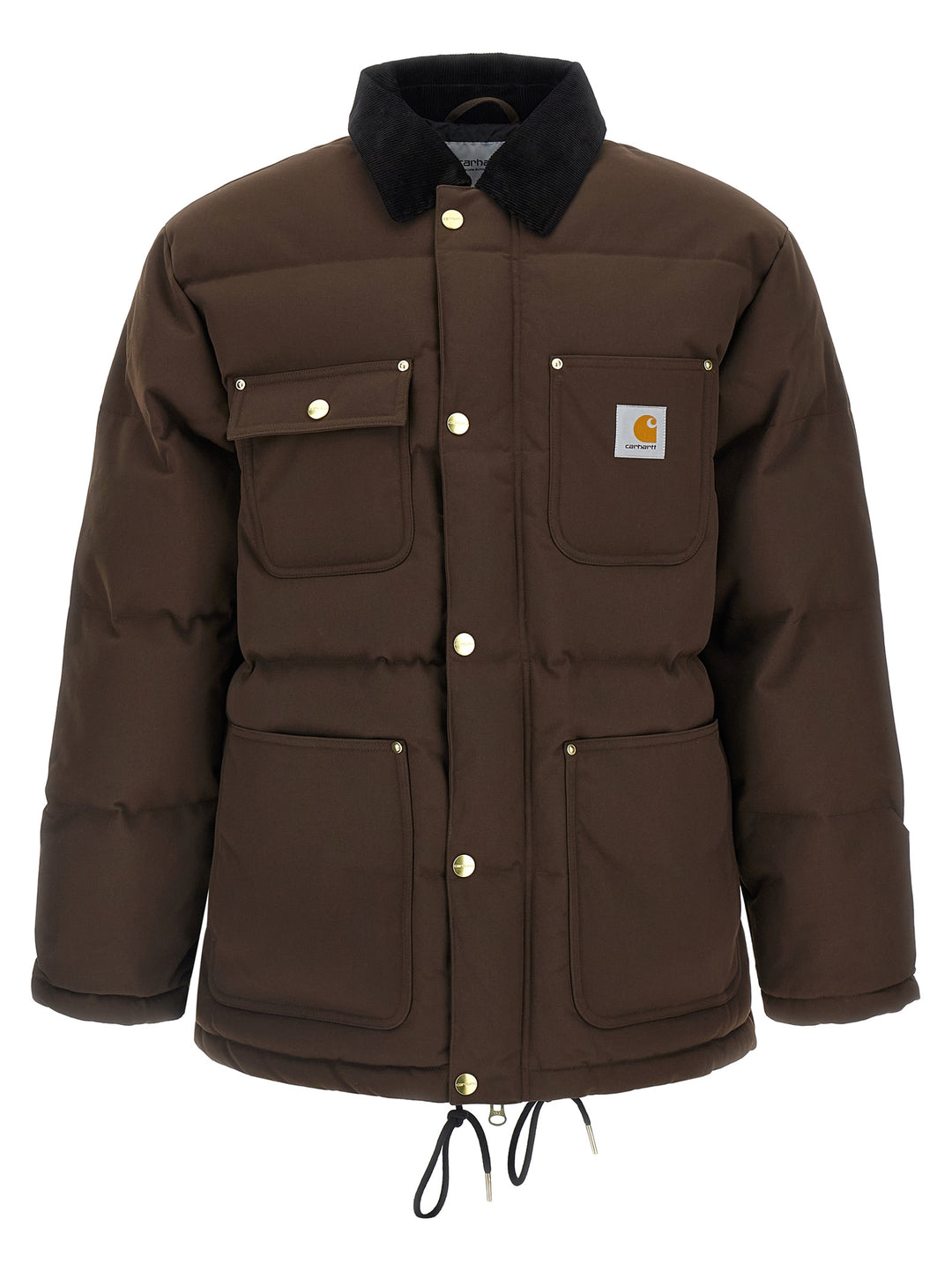 Carhartt Wip Rayler Puffer Jackets - Brown | d85fc74458482e3b7ae7e39f53a21ca9b23e5ba7