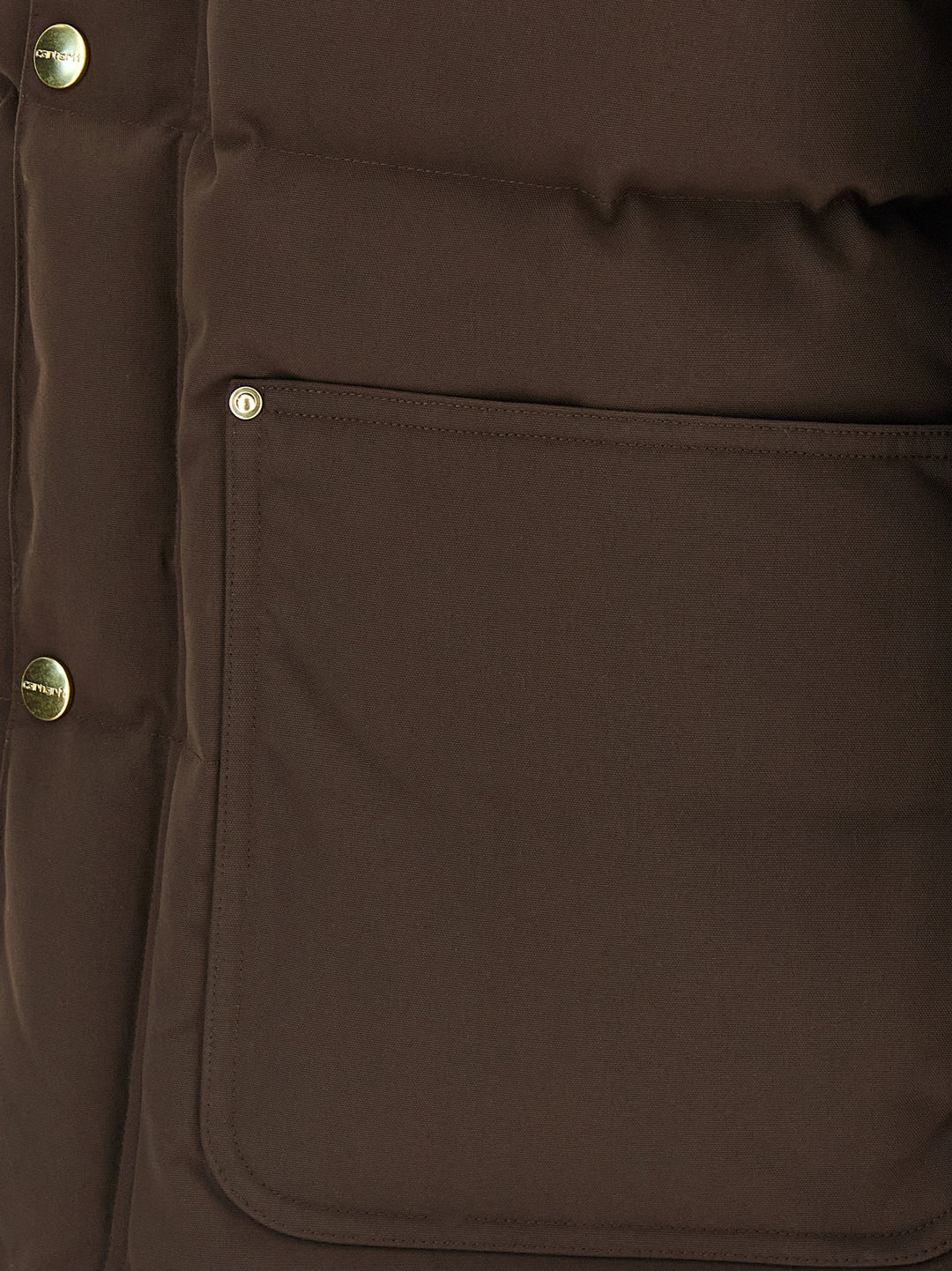 Carhartt Wip Rayler Puffer Jackets - Brown | 7ea43c8287cc41d2c7a3e0fb7acffab2a25e054f