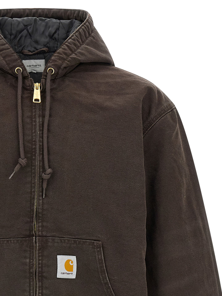 Carhartt Wip Og Active Puffer Jackets - Brown | 198687075c13d8a4cbeb2dc2fcf28a473c84e9d8