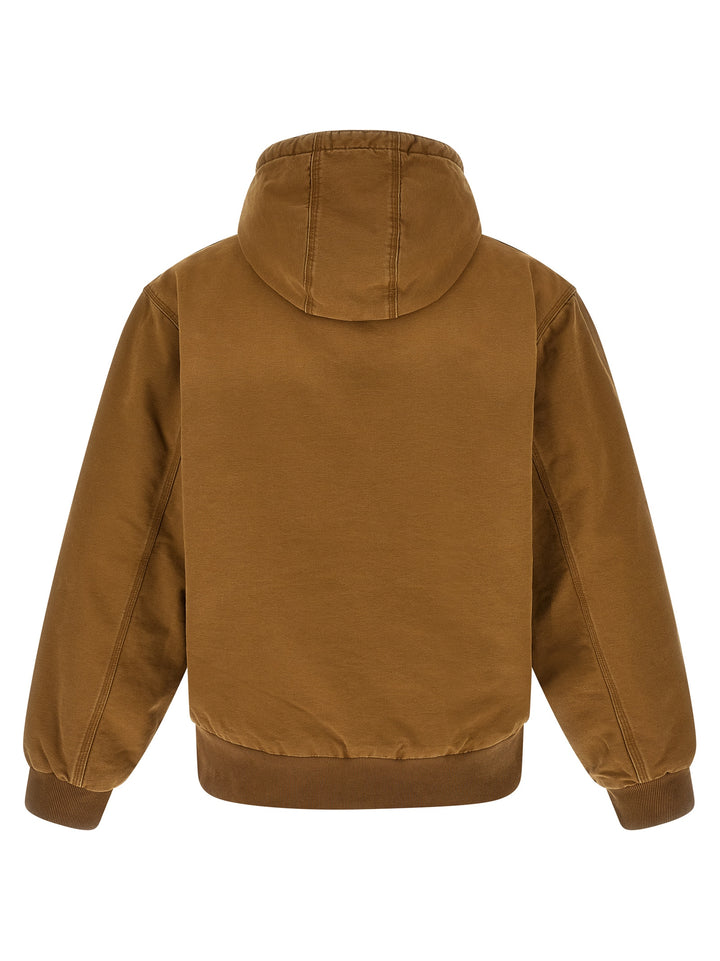 Carhartt Wip Og Active Puffer Jackets - Beige | 8ae18b2c5e49b374219db82947aa4f1c682591bf