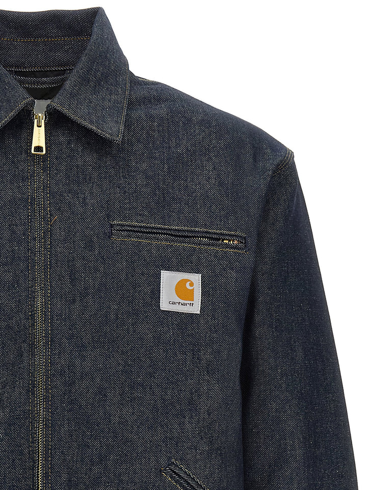 Carhartt Wip Og Detroit Piumini, Parka, Giacche casual - Blue | c7e33ba46988995907581b536f63967e16c5b6d4