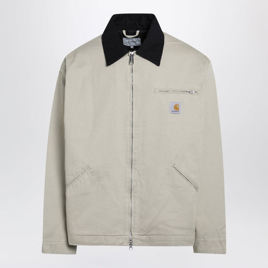 Og Detroit Jacket In Cotton Twill, Black Rinsed