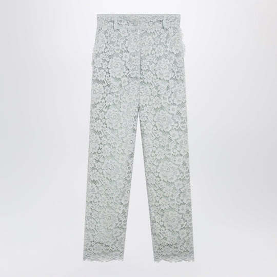 Ice Blue Lace Trousers