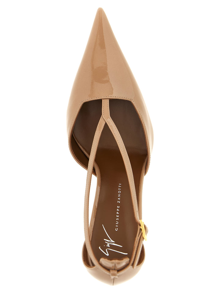 Giuseppe Zanotti Raquel Pumps - Beige | 88b5e3b13ecfac29e7b8b3b1f0f7deaebcb559ac