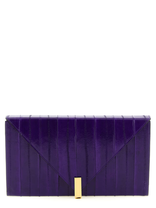 Tuxedo Clutch Purple
