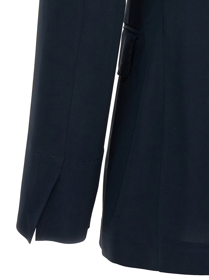 Alberto Biani Double-Breasted Blazer BlazerS - Blue | a26cfc0ec9181fde399bcd627867f0543ede301e