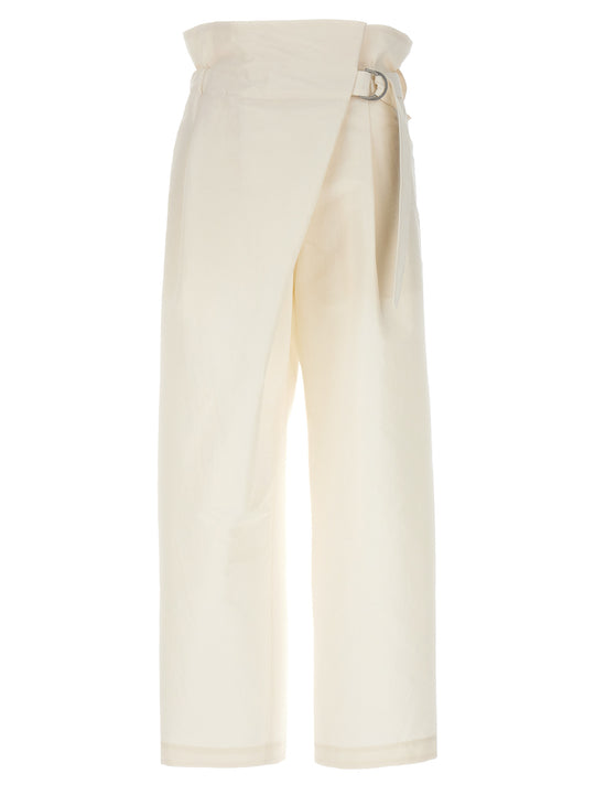 Enfold Pants White