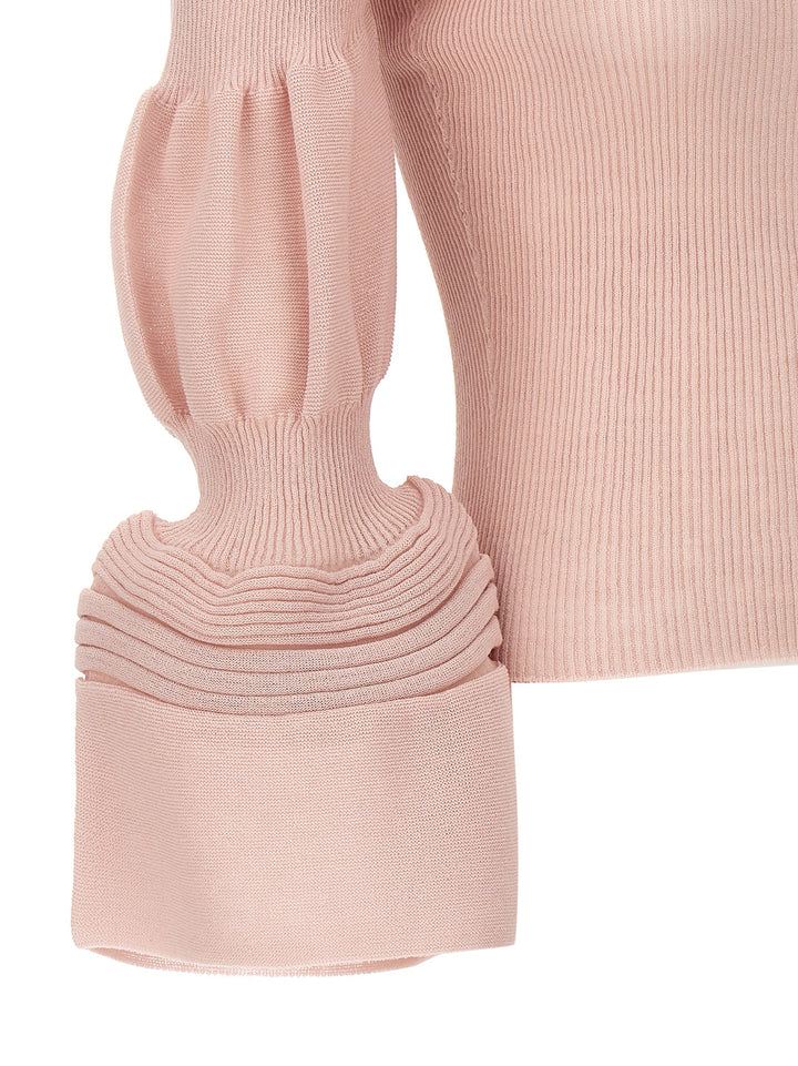 Issey Miyake Assemblage Branch Tops - Pink | 84f1b0abfe283e58b98809aac9c15cf0c6177bfe