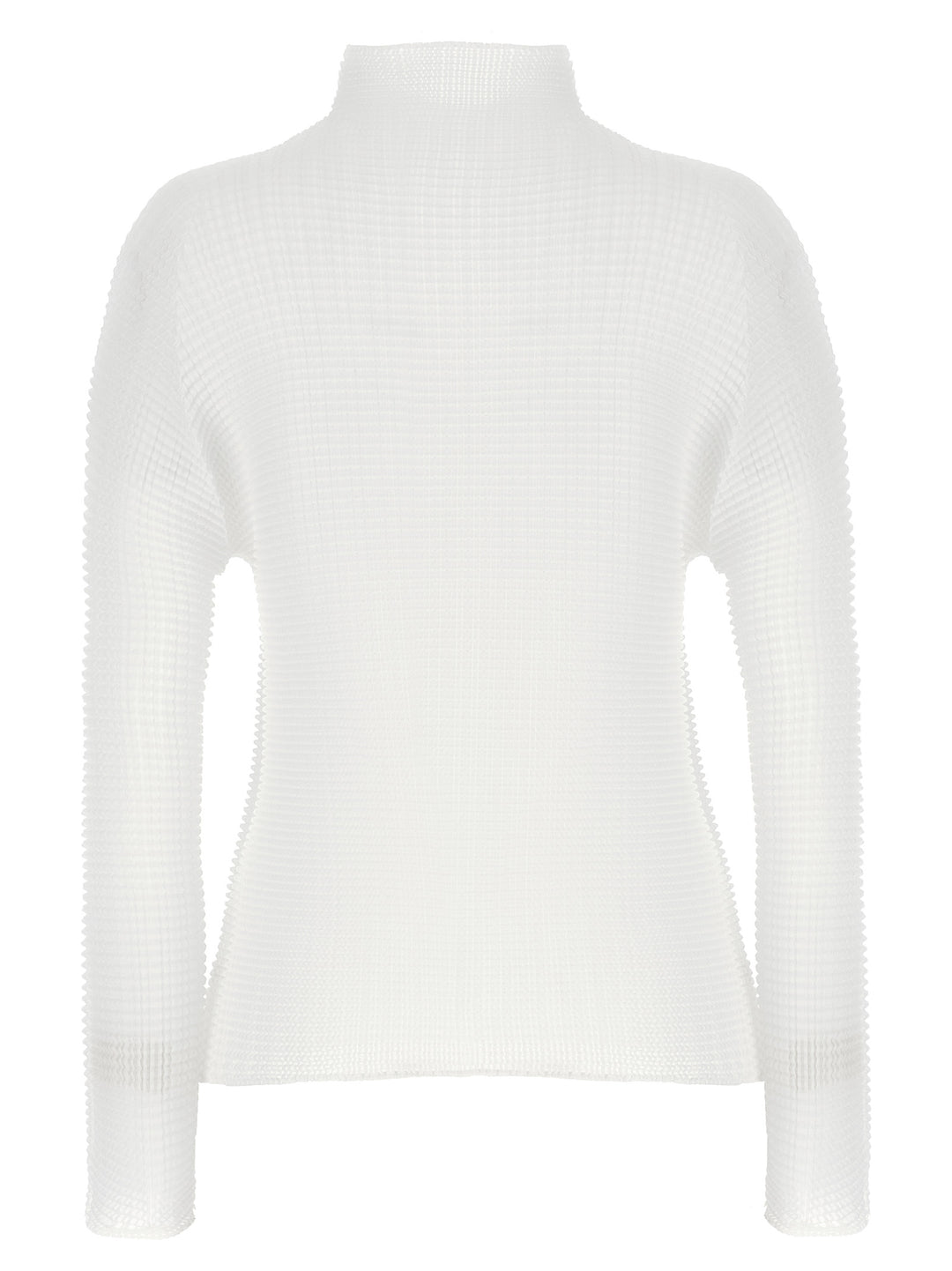 Issey Miyake Wooly Pleats-56 Shirt and Blouse - White | ab1d69c49699340a9243cbfc72b35e02be484ca0