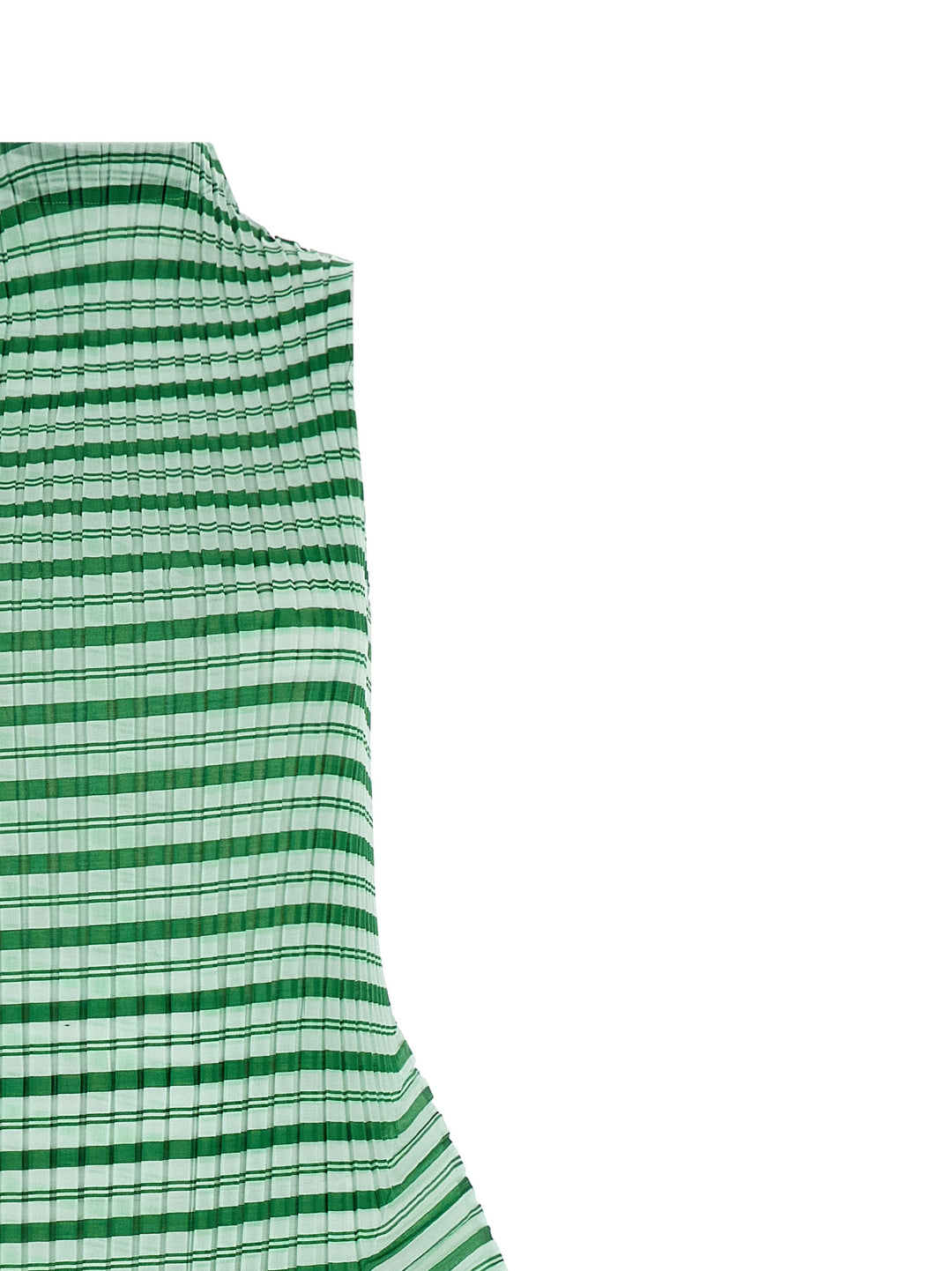Issey Miyake Generic Stripes (Machine Pleats) Dresses - Green | 5e8cfb2dc86308389d428f7a67824c65bc480e2e