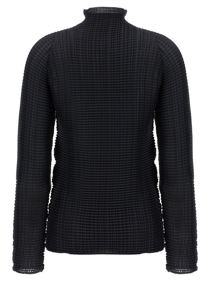 Issey Miyake Wooly Pleats Sweaters and Cardigans - Black | 433e14479af53875ae95783f7745d567e4230eea