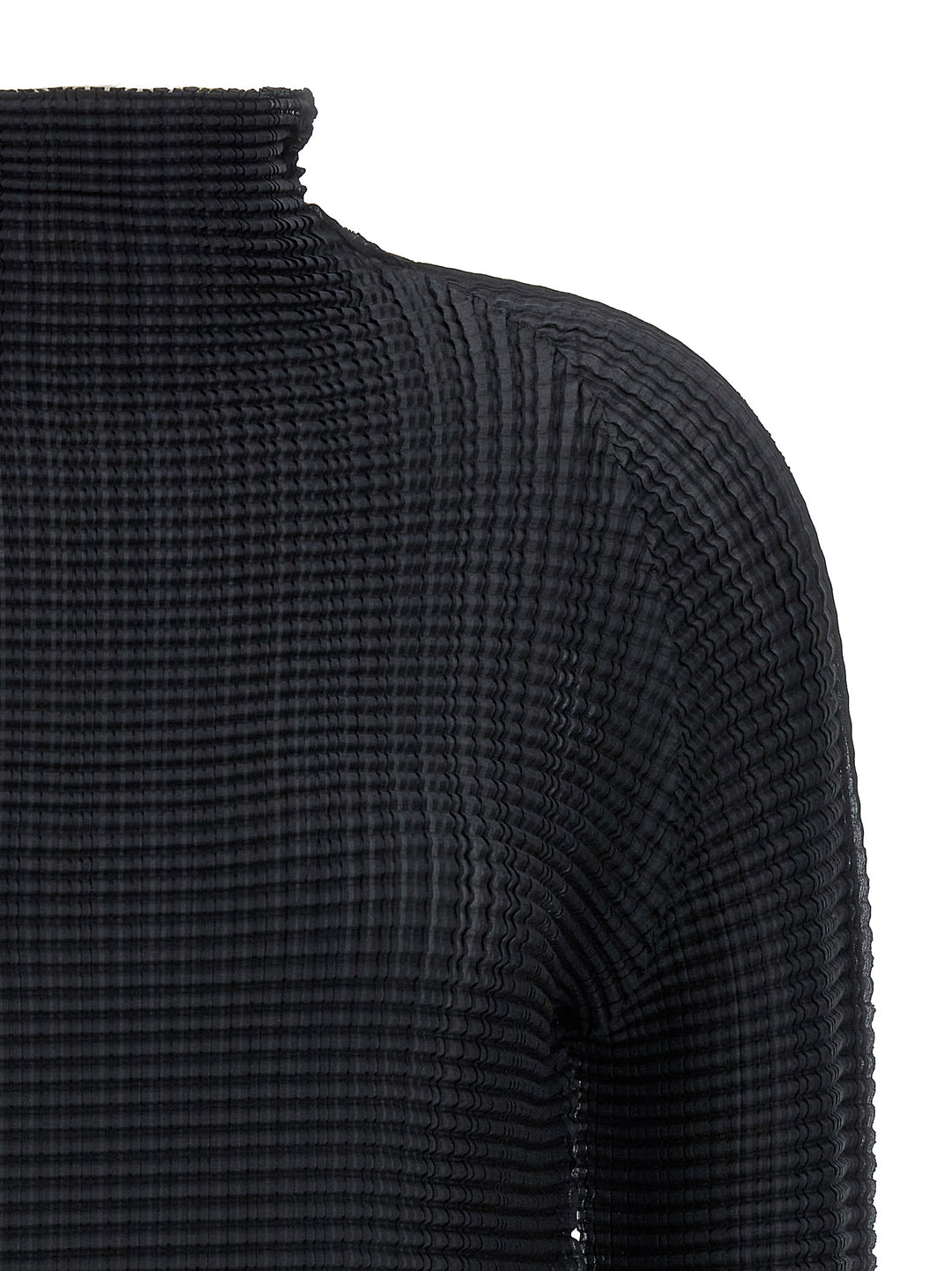 Issey Miyake Wooly Pleats Sweaters and Cardigans - Black | de99f4b22adc0a476a3c727b8de4f521d42dfedb
