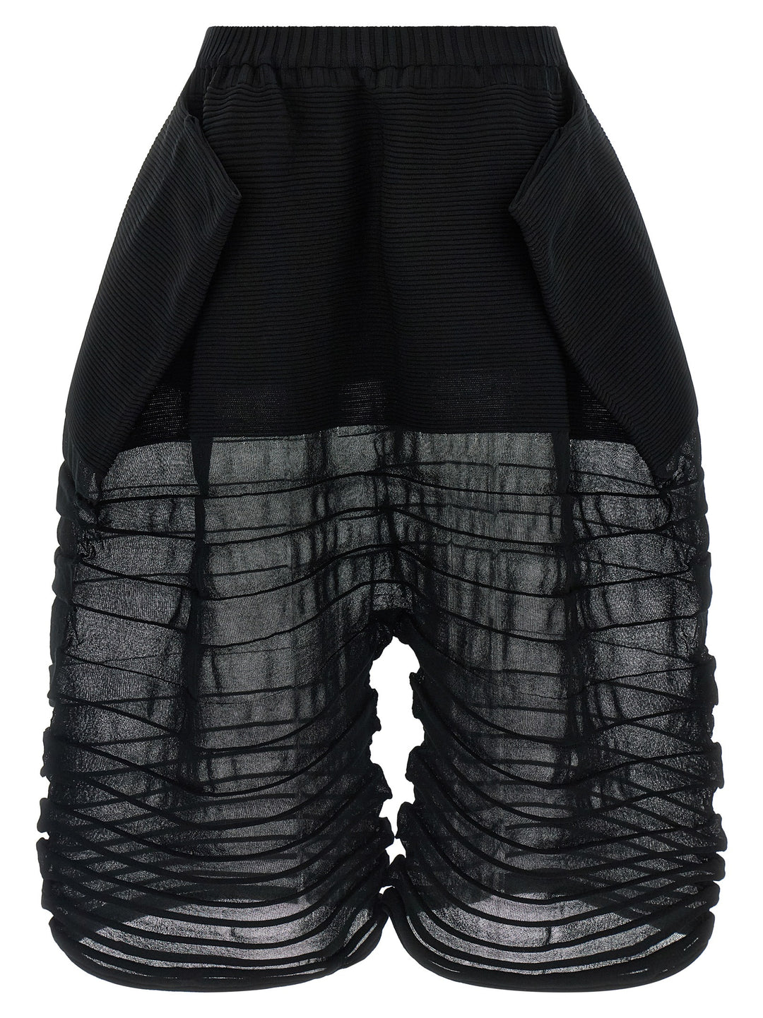 Issey Miyake Moving Knit Pants - Black | 2c55dd97eedb46bbc585a60af8ee9c4034870284