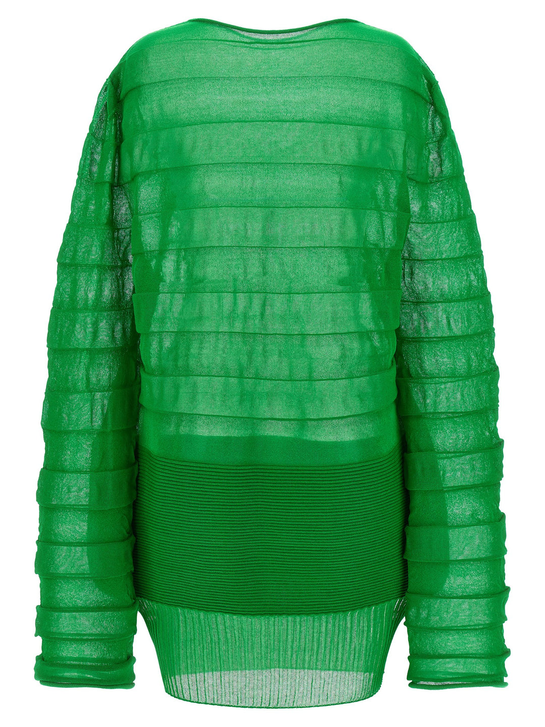 Issey Miyake Moving Knit Tops - Green | 5e1c39cb3c7f45c33db7fd405ff99aed43179297