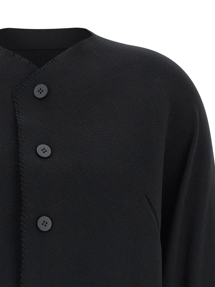 Issey Miyake Campagne Sweaters and Cardigans - Black | 40514c0ad461ca290e7d52f0887679a8171022d5