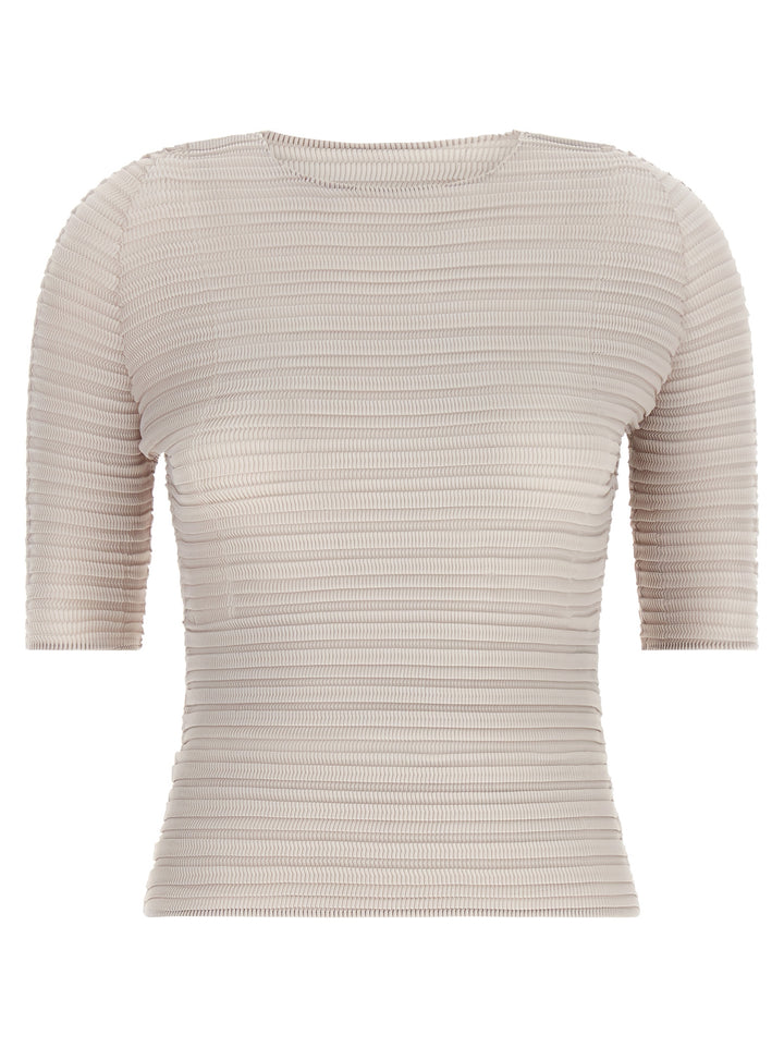 Issey Miyake Jiggly Pleats Shirt and Blouse - Beige | fbbe2b9f1d67db43d86faf7f3b3ca5932c70dca4
