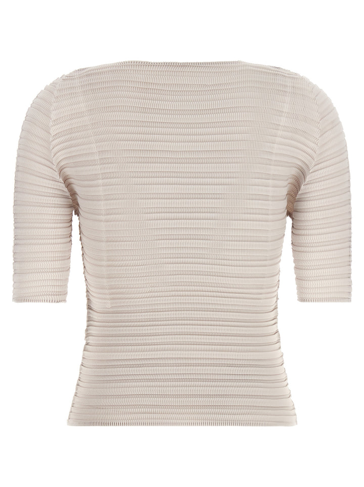 Issey Miyake Jiggly Pleats Shirt and Blouse - Beige | b8c4b359b3b25f6aa32901563519b459980f3b9c