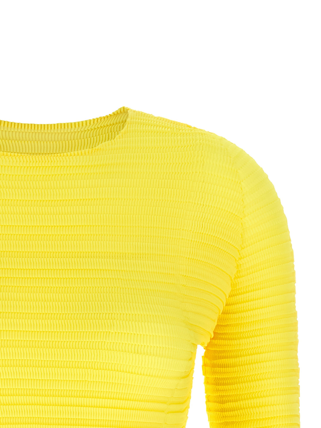 Issey Miyake Jiggly Pleats Shirt and Blouse - Yellow | e50f5d7e13e52878d781404df0284999ab69ab6a