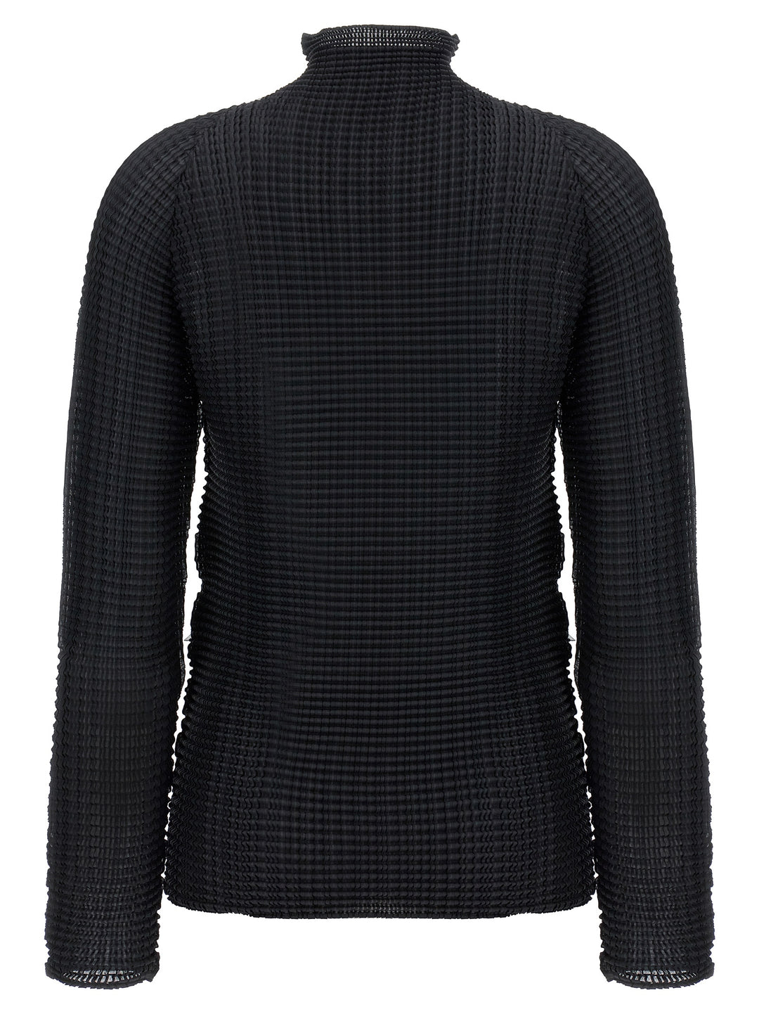 Issey Miyake Wooly Pleats Sweaters and Cardigans - Black | 69480701d64fa76fc3ccd04485fb1ffedbeed45f