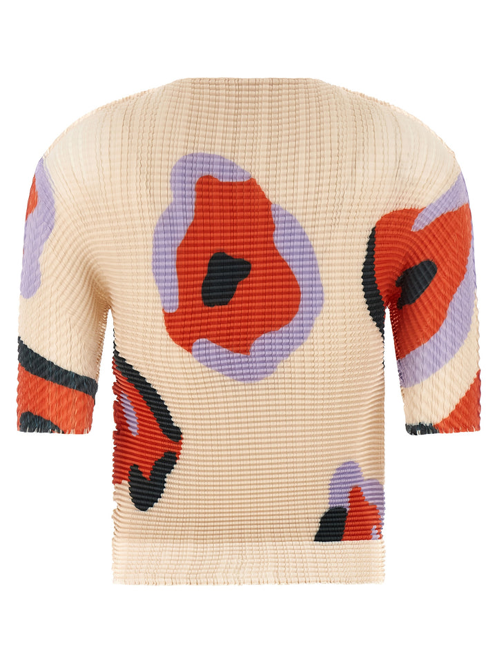 Issey Miyake Verve Pleats Tops - Beige | 88e6d4b909e4e90ee72eb5ad823fd9e97331faef