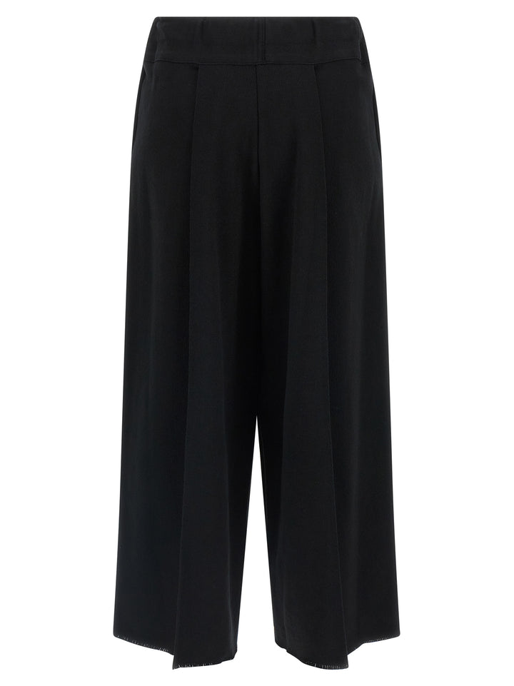 Issey Miyake Campagne Pants - Black | 97b5f77daadcde328b0099e0adc73af55b671f41