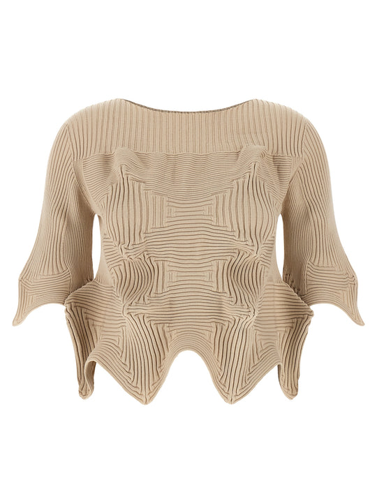 Linkage Tops Beige