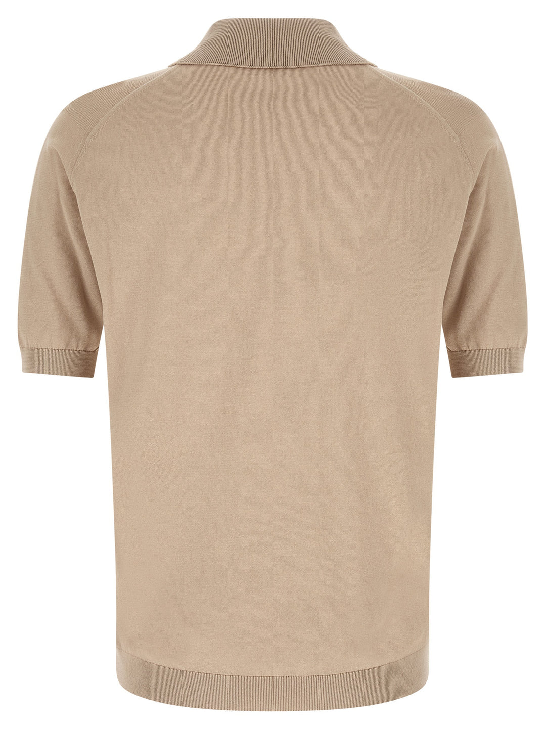 John Smedley Isis Polo - Beige | b8b83fcc7289585bd82cfaa68a38caf9fe56a863