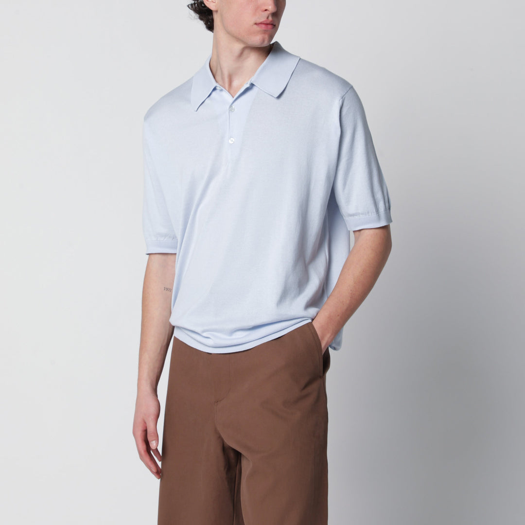 John Smedley Shirts & Tops - Light Blue | 6cda6603e1291fe3d7557eb7f11234f81630e47e