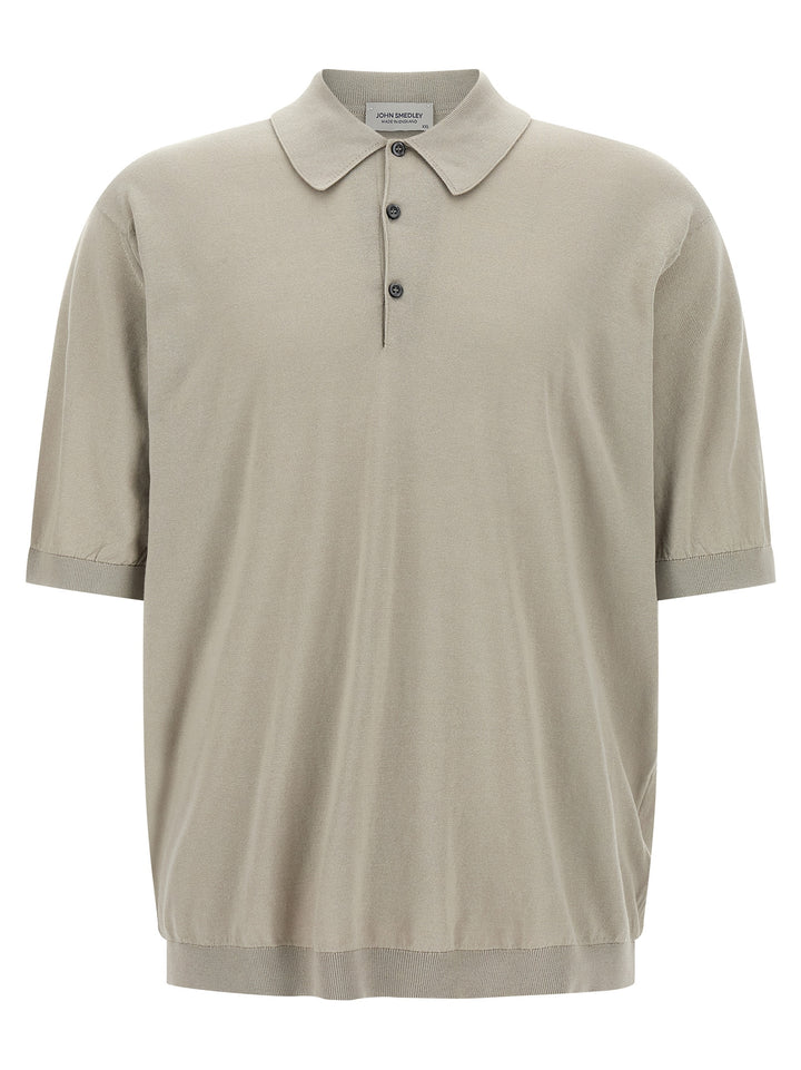 John Smedley Isis Polo - Gray | 90b12971584e4d8de4da385da1162910b770dcc7