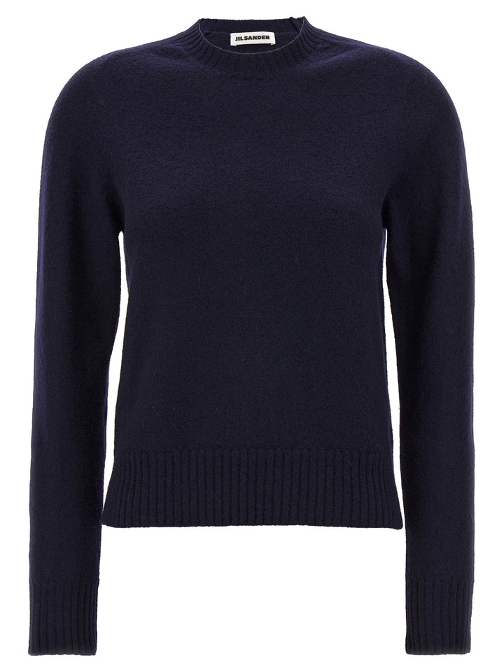 Jil Sander Wool Sweater Sweaters and Cardigans - Blue | ffbd72a07a25c7d81c9e4a50805fabcaa5d00d6a