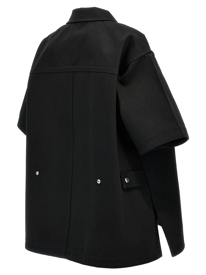 Jil Sander Denim Shirt Shirt and Blouse - Black | 558cc4c0afd402702929c26a29effbafa1140b00