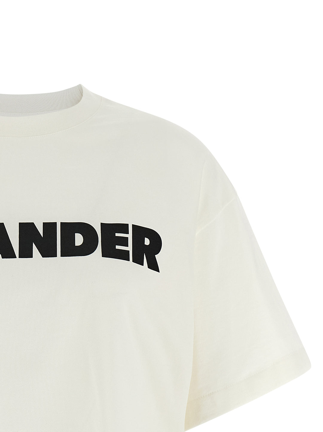 Jil Sander Jil Sander T-shirt - White/Black | 8add36229346609ba476c914b34cf19b2394571b
