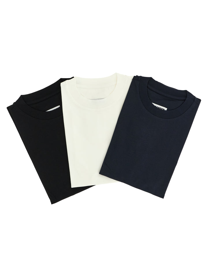 Jil Sander 3-Pack Logo Embroidery T-shirt - Multicolor | d602d3c6627b35963b150c2e9c2f4096daf23e49