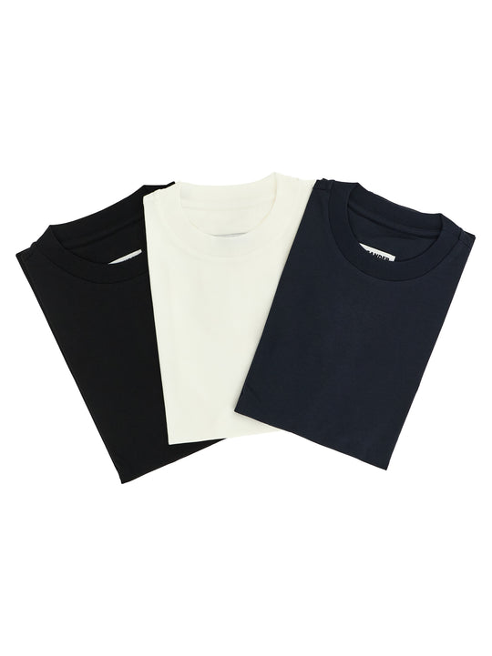3-Pack Logo Embroidery T-Shirt Multicolor
