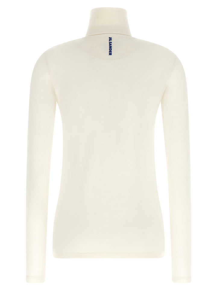 Jil Sander Half-Zip Sweater Sweaters and Cardigans - White | c051850075160e12034c2a4d2b406960eb858e24