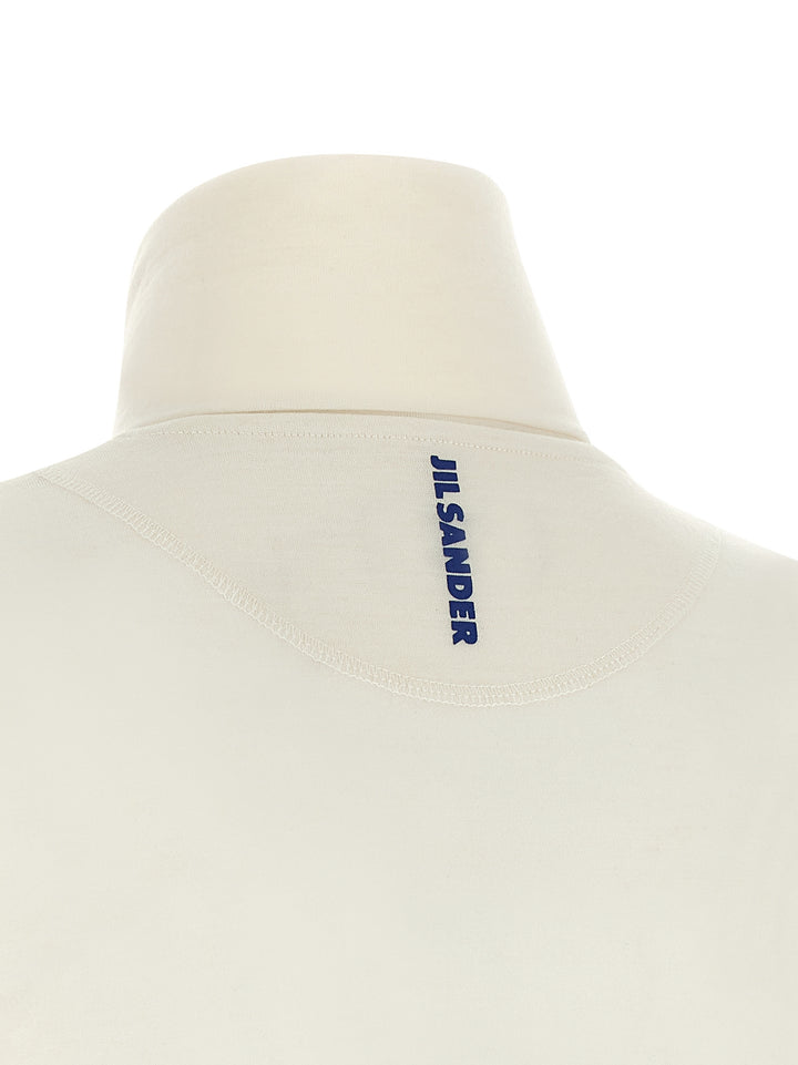 Jil Sander Half-Zip Sweater Sweaters and Cardigans - White | 1837a81c81ee49bfd2acd3e227e2e33fe7ad3990