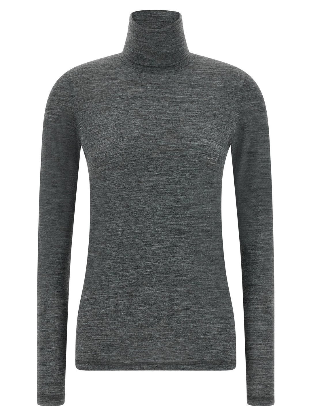 Jil Sander High Neck T-shirt - Gray | 22e5002d768cbc3b92f6b4324b7dd5aca4cc4cf9