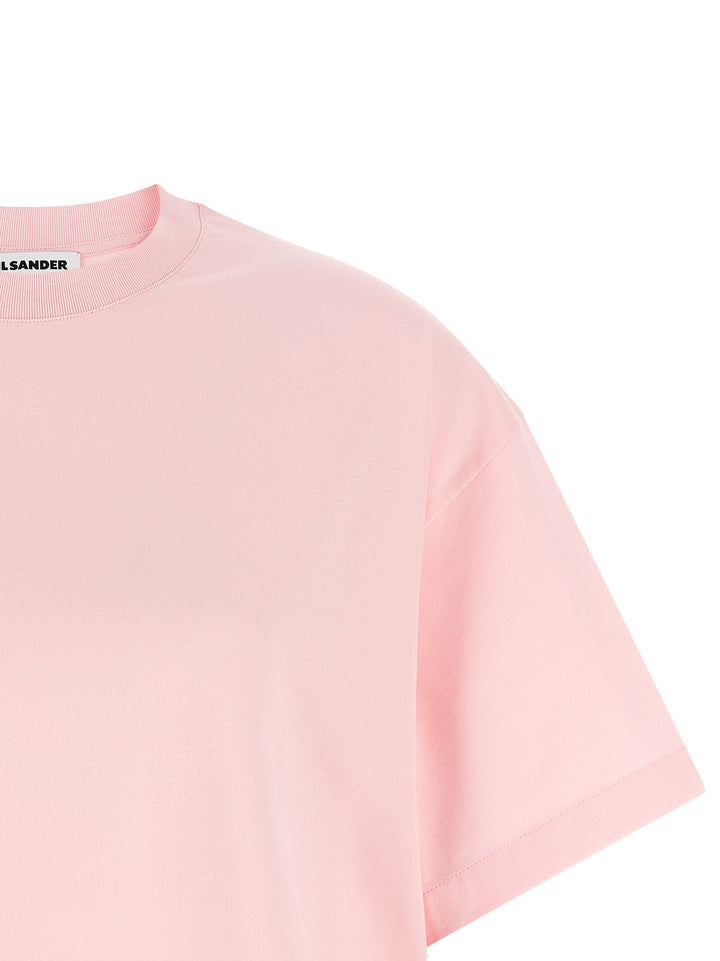 Jil Sander Logo T-shirt - Pink | 03322f214c6aea08cdb99a56c7bf38e13a4efb4c