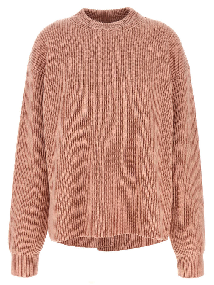 Jil Sander Crewneck Sweater Sweaters and Cardigans - Pink | b9ecfee8917bdeed1247202502e65ed575ec7d3a