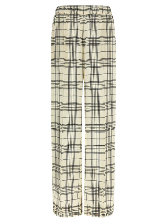 Fluid Viscose Pants Beige