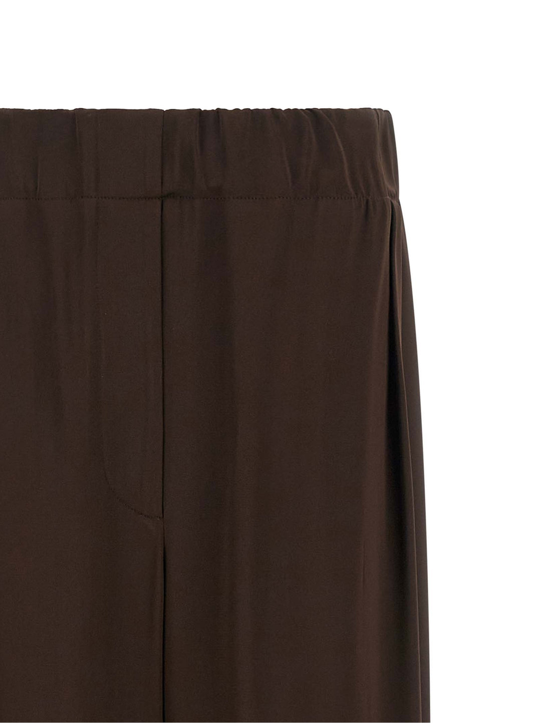 Jil Sander Fluid Viscose Pants - Brown | 7b73045d83a0cb1a4e51854b2b750ad27c856c16