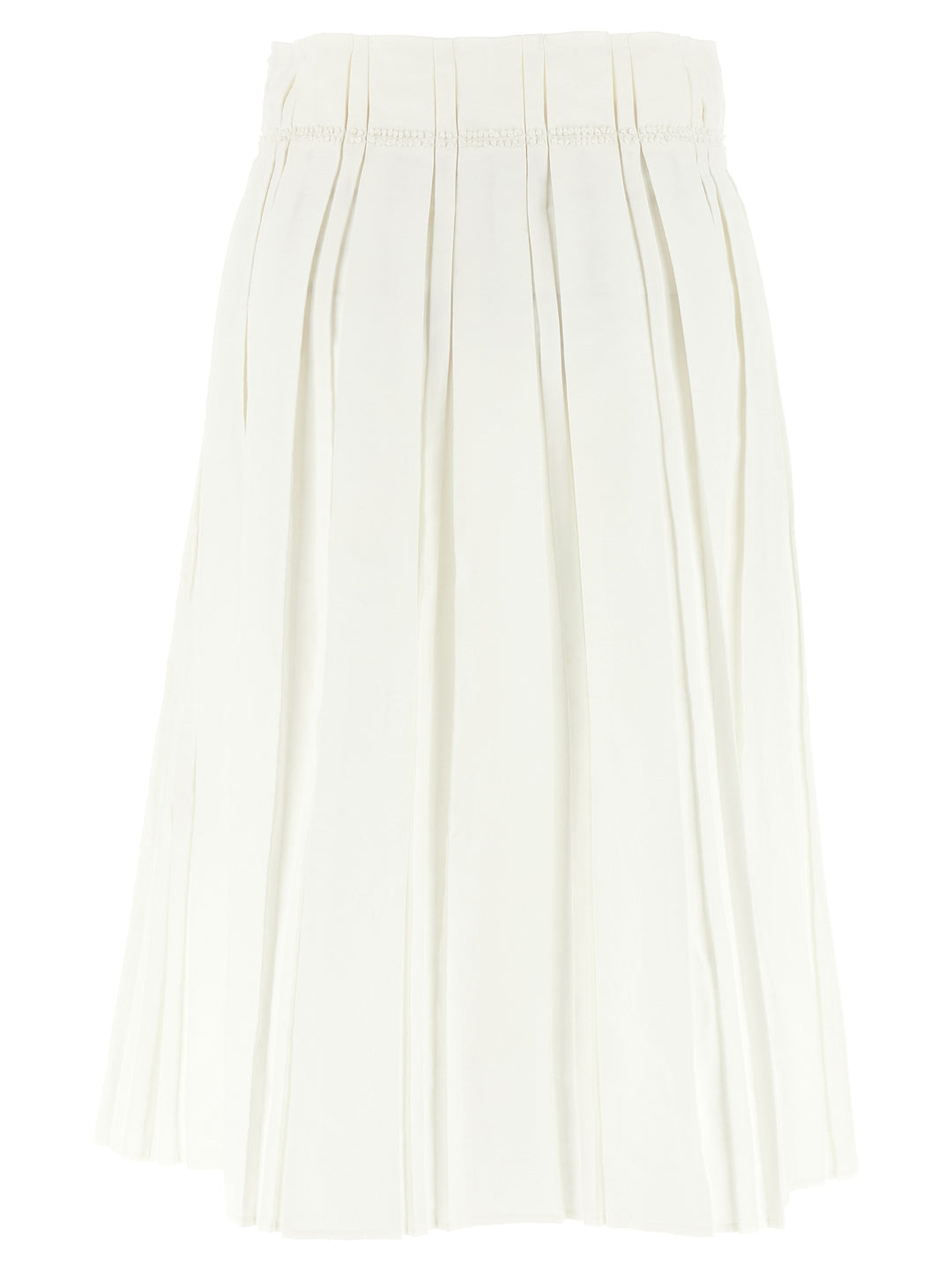 Jil Sander Midi Skirt Skirts - White | 3da246cf9d01d34a9995cc84d2939090466c78eb