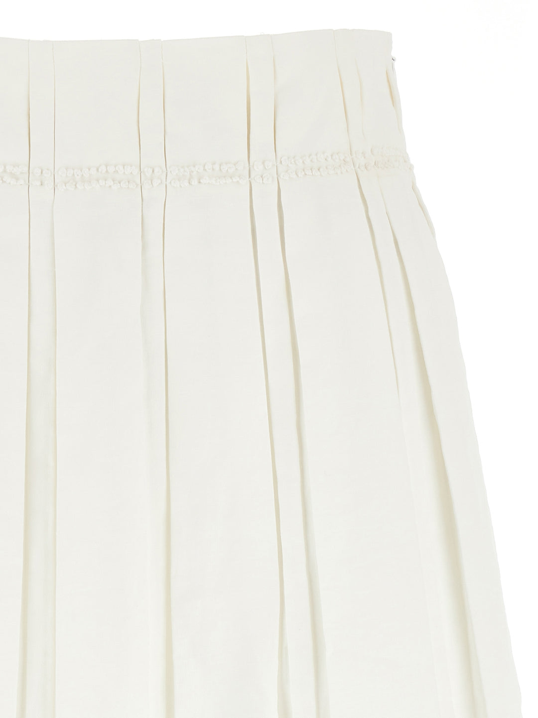 Jil Sander Midi Skirt Skirts - White | cafbe7ef399b5175ff4a162f503cf19503071547