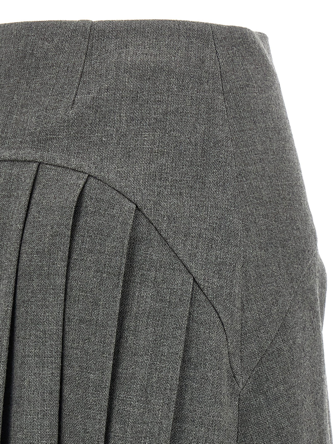 Jil Sander Pleated Skirt Skirts - Gray | 18946529be5ec0bd1f6611aa5c89888fc226923c